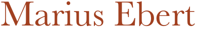          Marius Ebert